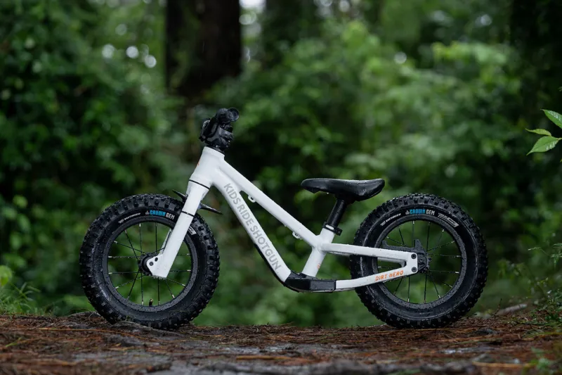 Kids Ride Shotgun Dirt Hero 12in Balance Bike 2023 White-2